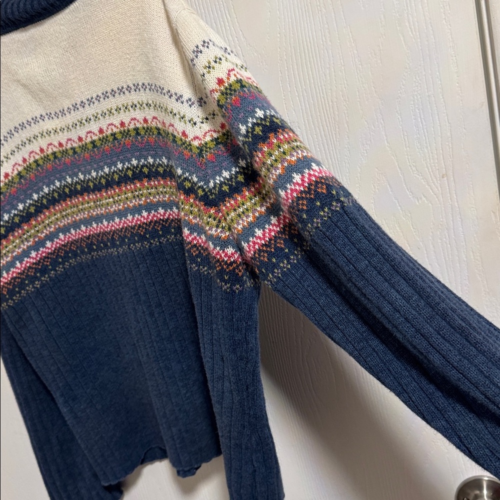 Shaver Lake Women’s XL Full Zip‎ Cardigan Sweater Long Sleeve Colorful Casual - Picture 8 of 10